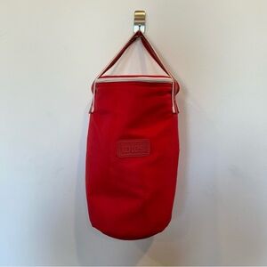 TOTES Red Vertical Drink Cooler bag RARE!